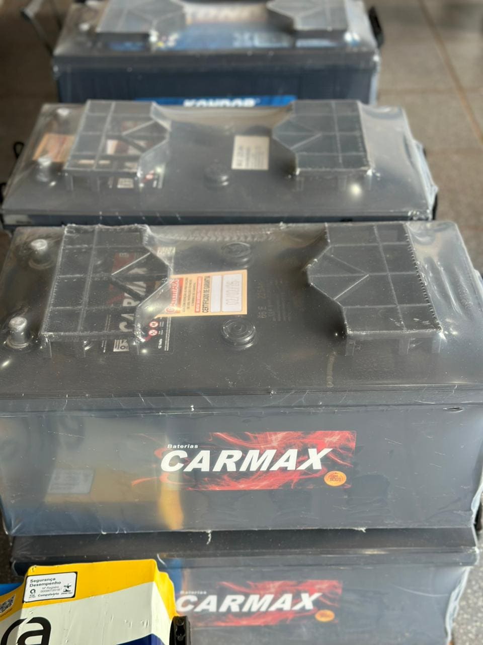 Bateria Carmax 220AH Direita e Esquerda